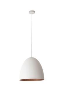 Designové závěsné svítidlo EGG Nowodvorski Barva: Bílo - měděná, Velikost: M- ⌀ 38cm