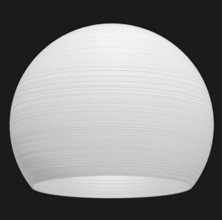 Globe 500 Textured, závěsné designové led svítidlo Barva: Bílá matná, Chromatičnost: 2700K Push dim
