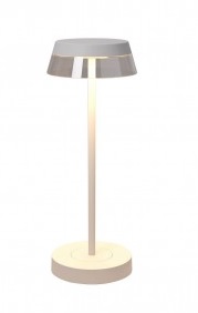 Iluna exteriérová stolní LED lampa Barva: Matná Bílá