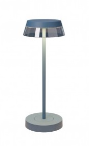 Iluna exteriérová stolní LED lampa Barva: Matná modrá