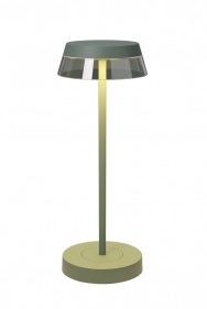 Iluna exteriérová stolní LED lampa Barva: Matná Zelená