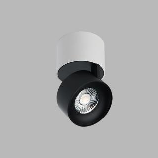 KLIP ON, stmívatelné stropní LED svítidlo, 2700K, černé/bílé Barevná teplota: Teplá bílá, 2700 K, Typ svítidla: Stmívatelné TRIAC