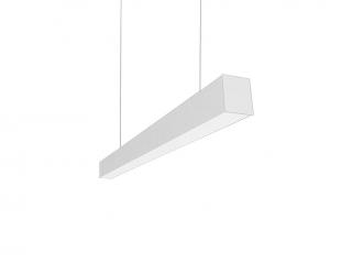 LED závěsné/stropní lineární svítidlo 90cm, 21W, 3300Lm, bílý, down Ø - Průměr: Svícení Up/down 3-6500K dálkové ovládání, Varianta svítidla:: Stropní