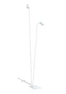 Mono designová stojací lampa GU10 Barva: Bílá, Varianta: Mono II