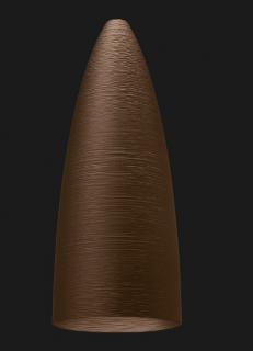 Pollux 450 Textured závěsné led designové svítidlo Barva: Uzená hnědá, Chromatičnost: 1800-3000K Dali