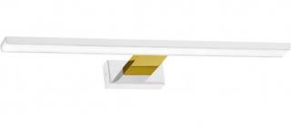 Shine Style 60cm koupelnové led svítidlo Barva: Bílá - Zlatá