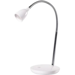 Stolní LED lampa WO32-W, bílá, teplá bílá