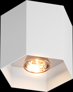 Stropní Svítidlo Polygon 1 White Zuma Line