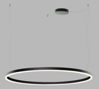 Závěsné led svítidlo LED2 Circle Barva: Černá, Chromatičnost: 3000K Triac, Ø - Průměr: 120cm
