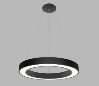 Závěsné led svítidlo Led2 Saturn Barva: Černá, Chromatičnost: 3000K/4000K On/off, Ø - Průměr: 80cm