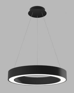 Závěsné led svítidlo Led2 Saturn slim Barva: Černá, Ø - Průměr: 60 cm, Varianta svítidla:: 3000/4000K Dali