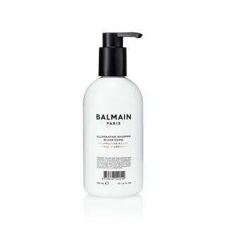 Balmain Illuminating Shampoo Silver Pearl, čistící šampon pro blonďaté nebo melírované vlasy, stříbrná blond,  300 ml
