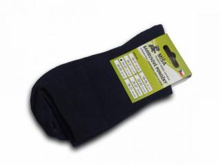 Bambusové ponožky - tmavě modrá Velikost: 24-25
