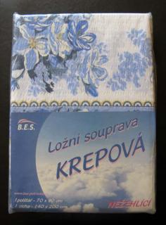 Krepové povlečení prodloužené (140x220) - Koleta