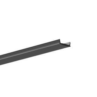 Černý LED difuzor KLUŚ LIGER-11 Délka: 1 m