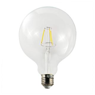Filamentová žárovka E27 Globe - G125 | 4,5W | CRI80 Barevná teplota: 2700 K