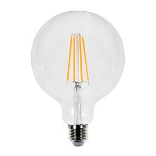 Filamentová žárovka E27 Globe - G125 | 6W | CRI80 Barevná teplota: 2700 K