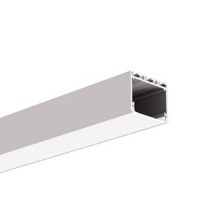 Hliníkový LED profil KLUŚ 3035-O Povrchová úprava: stříbrná anodizovaná, Délka: 1 m