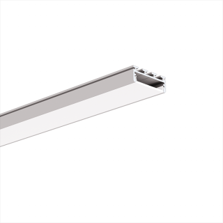Hliníkový LED profil KLUŚ GIZA Povrchová úprava: stříbrná anodizovaná, Délka: 1 m