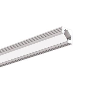 LED lišta rohová KLUŚ 45-ALU Povrchová úprava: stříbrná anodizovaná, Délka: 1 m