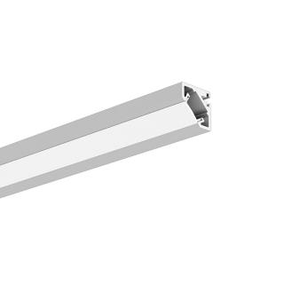 LED lišta rohová KLUŚ GLAD-45 Povrchová úprava: stříbrná anodizovaná, Délka: 1 m