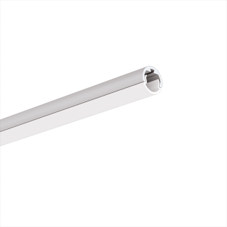 LED lišta stropní KLUŚ PIKO-O Povrchová úprava: stříbrná anodizovaná, Délka: 1 m