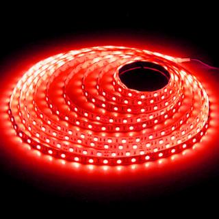 LED pásek červený 12V | IP20 | 4,8W | 60LED