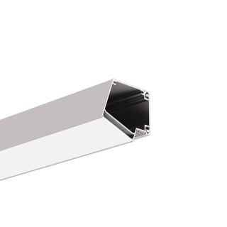 LED profil nástěnný KLUŚ IMET Povrchová úprava: stříbrná anodizovaná, Délka: 1 m