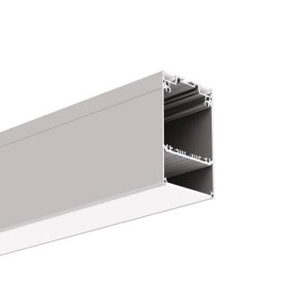 LED profil stropní KLUŚ DES Povrchová úprava: stříbrná anodizovaná, Délka: 1 m