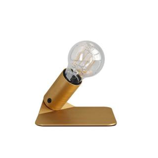 LED stolní lampa s USB portem 5V SI! a žárovkou A60 1,3W Barva: kartáčovaný bronz, Žárovka: se žárovkou