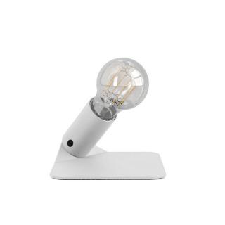 LED stolní lampa s USB portem 5V SI! a žárovkou A60 1,3W Barva: matná bílá, Žárovka: se žárovkou