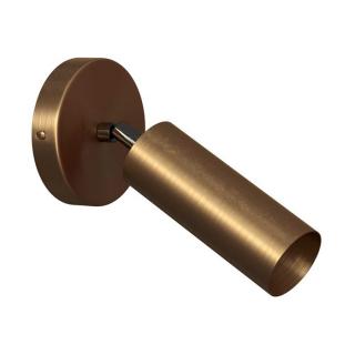 Nástěnná bodová lampička s kloubem Fermaluce Metal E14 Barva: kartáčovaný bronz, Žárovka: bez žárovky