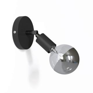 Nástěnná lampička s kloubem Fermaluce Metal E27 Barva: černá, Žárovka: bez žárovky
