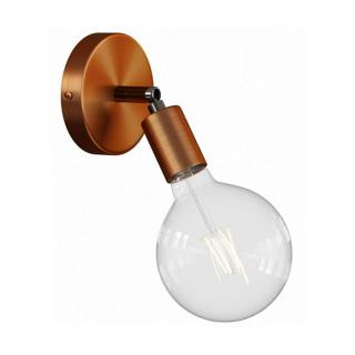 Nástěnná lampička s kloubem Fermaluce Metal E27 Barva: kartáčovaná měď, Žárovka: bez žárovky