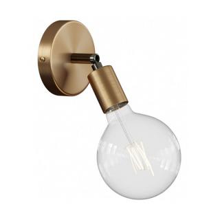 Nástěnná lampička s kloubem Fermaluce Metal E27 Barva: kartáčovaný bronz, Žárovka: se žárovkou