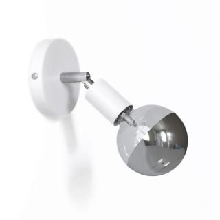 Nástěnná lampička s kloubem Fermaluce Metal E27 Barva: matná bílá, Žárovka: bez žárovky