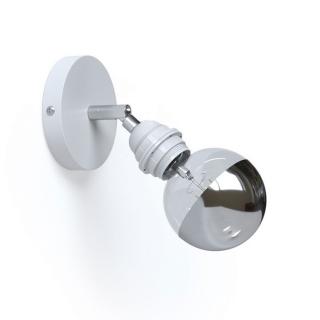Nástěnná lampička s kloubem Fermaluce Metal Lampshade E27 Barva: bílá, Žárovka: bez žárovky