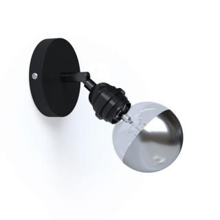 Nástěnná lampička s kloubem Fermaluce Metal Lampshade E27 Barva: černá, Žárovka: bez žárovky