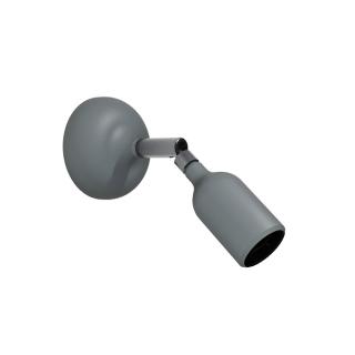 Nástěnná lampička s kloubem Fermaluce Silicone E27 Barva: šedá, Žárovka: bez žárovky