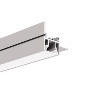 Nástěnná LED lišta pro napínaný strop KLUŚ FOLED-BOK Povrchová úprava: stříbrná neanodizovaná, Délka: 1 m
