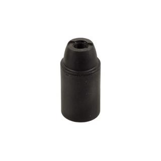 Plastová E14 objímka na žárovku Thermoplastic Barva: černá