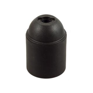 Plastová E27 objímka na žárovku Thermoplastic Barva: černá