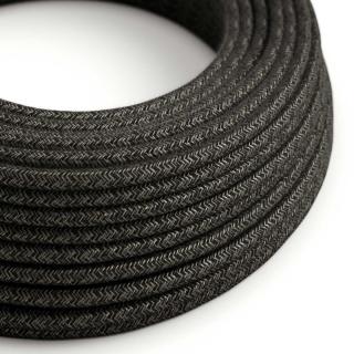 Retro kabel s textilním opletem Anthracite Grey RN03 Průřez: 2 x 0,75 mm