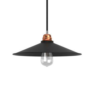 Smaltované stínidlo na lustr nebo lampu Metal Swing Barva: černá