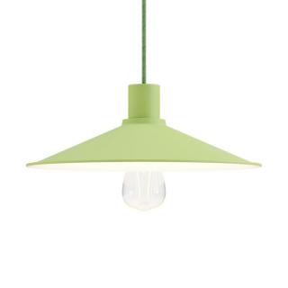 Smaltované stínidlo na lustr nebo lampu Metal Swing Barva: světle zelená