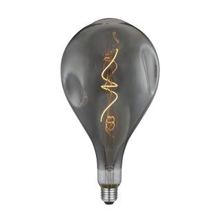 Stmívatelná designová žárovka E27 Bumped Smoky - A165 | 5W | CRI80 Barevná teplota: 1800 K
