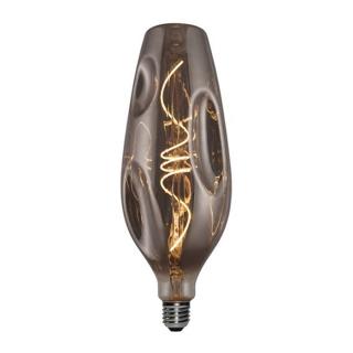 Stmívatelná designová žárovka E27 Bumped Smoky - Bottle | 5W | CRI80 Barevná teplota: 1800 K