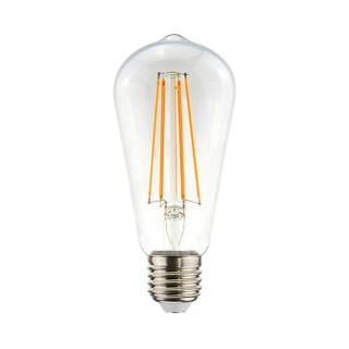 Stmívatelná filamentová žárovka E27 Spherical Long - ST64 | 7WW | CRI80 Barevná teplota: 2200 K