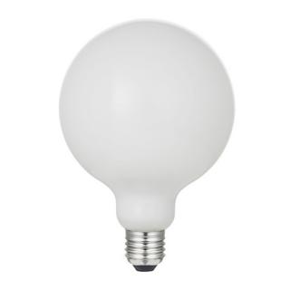 Stmívatelná mléčná žárovka E27 Porcelain Effect - G125 | 6W | CRI90 Barevná teplota: 2700 K