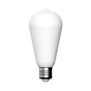 Stmívatelná mléčná žárovka E27 Porcelain Effect - ST64 | 7,2W | CRI95 Barevná teplota: 2700 K